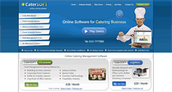 Desktop Screenshot of catersoft.co.uk